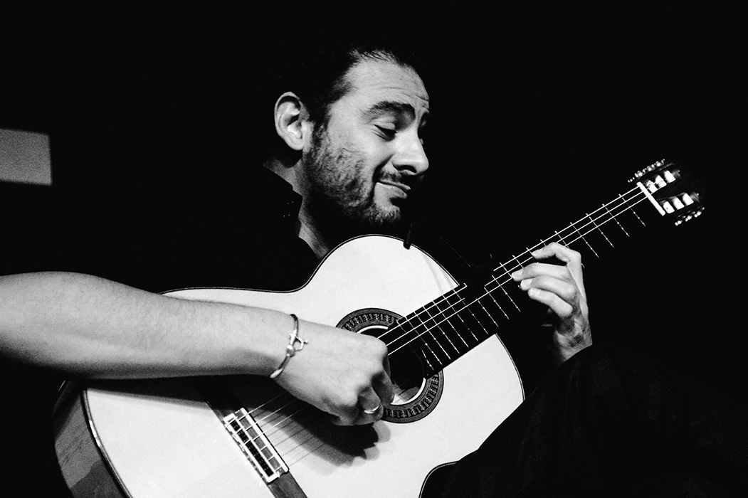 Foto de Diego del Morao en el Círculo Flamenco de Madrid, tomada por Rufo