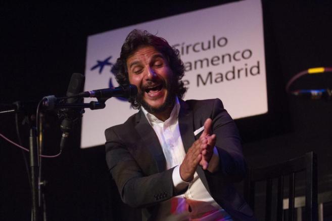 Foto del directo de Antonio Reyes y Diego del Morao en el Círculo Flamenco de Madrid