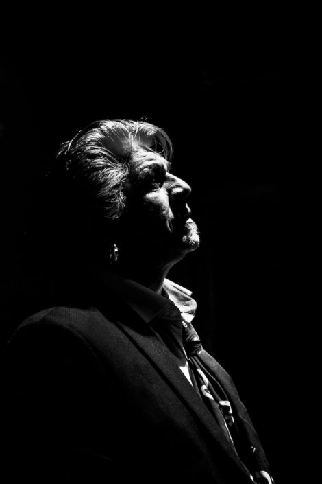 Foto de Antonio Malena en el Círculo Flamenco de Madrid, tomada por Claudia Ruiz