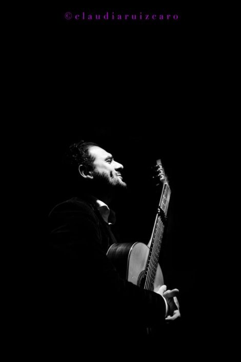 Foto de Diego del Morao en el Círculo Flamenco de Madrid, tomada por Claudia Ruiz